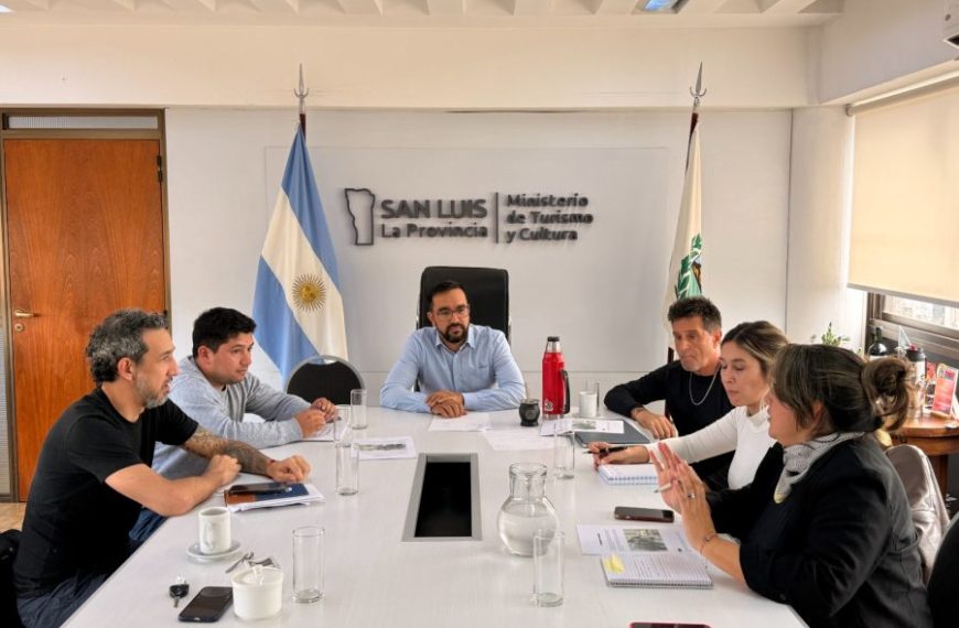 El Gobierno avanza junto al sector privado en una agenda de grandes eventos para San Luis
