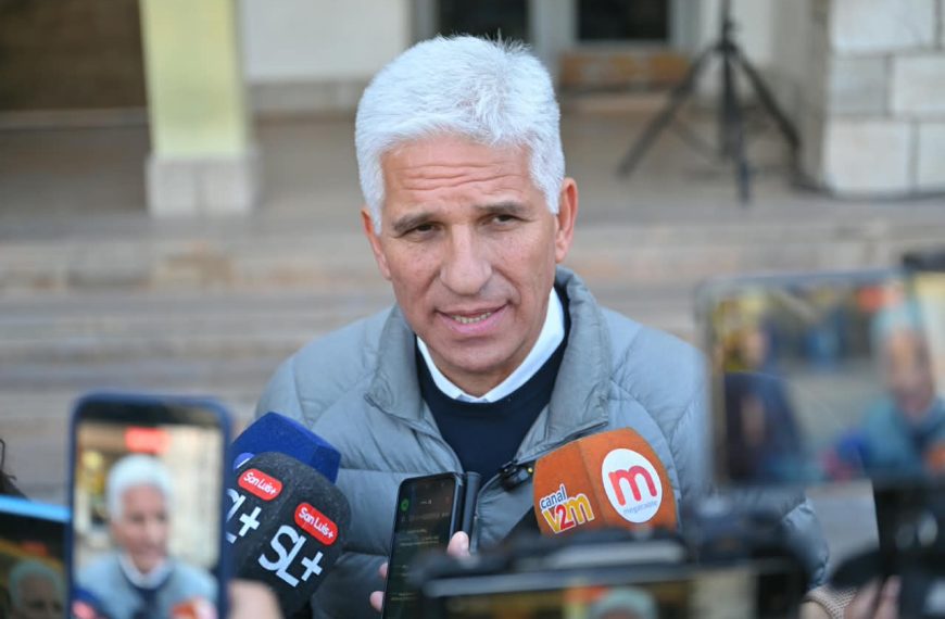 “Soy el único ciudadano de San Luis que no podrá ser gobernador durante dos períodos más”