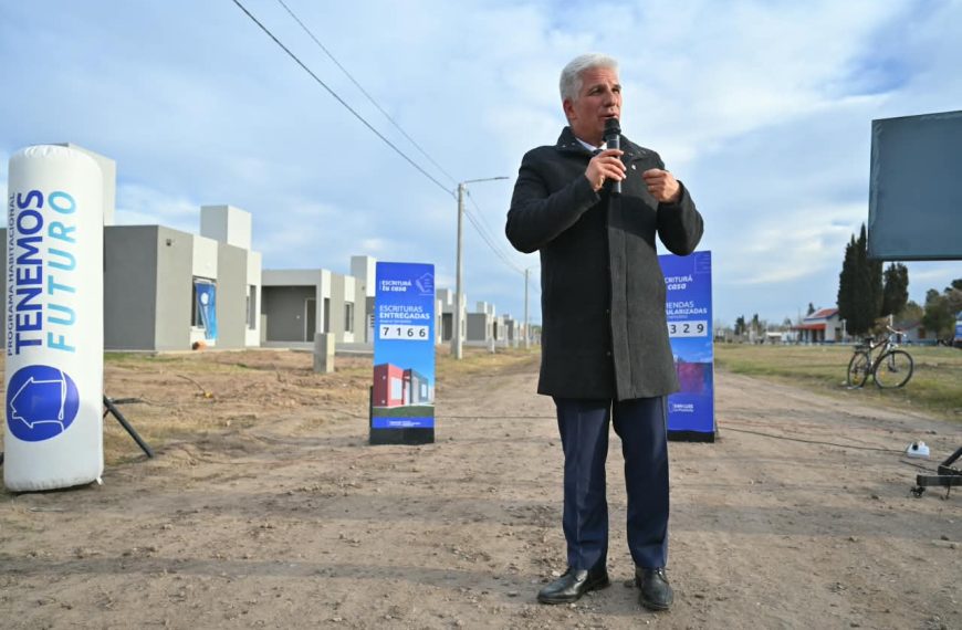 Los vecinos de Concarán ya saben cuándo recibirán las llaves de su casa: será el 12 de septiembre