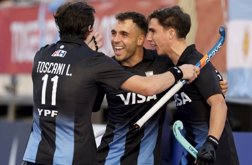 Los Leones golearon 5-3 a India y se clasificaron a las semifinales del Mundial de Hockey