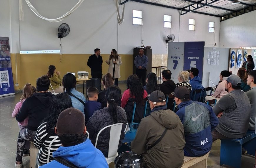 ‘Mi Próximo Paso’: Vecinos de Villa de la Quebrada y Suyuque recibieron asesoramiento