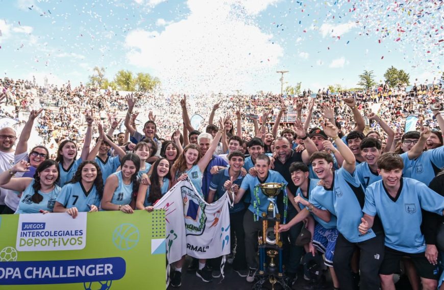 Los Juegos Intercolegiales Deportivos tendrán su gran acto de cierre