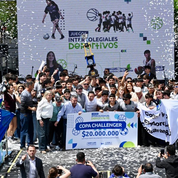 Poggi cerró los Intercolegiales Deportivos 2026, marcados por la participación de 70 mil estudiantes